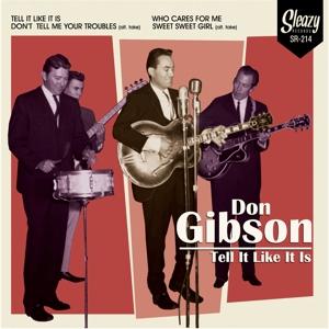 Cover for Don Gibson · Tell It Like It Is (7&quot; Vinyl Single) (LP) (2021)