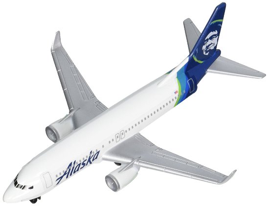 Cover for Alaska Airlines Single Diecast Plane (MERCH)