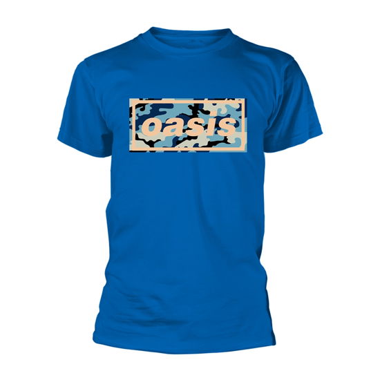 Oasis · Camo Logo (Royal) (T-shirt) [size S] [Blue edition] (2020)