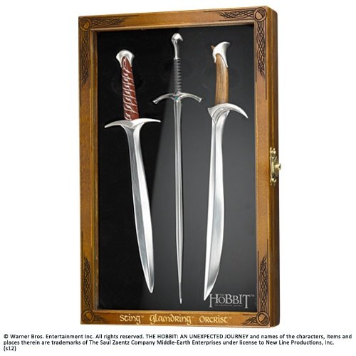 Set 3 Letter Openers ( NN1210 ) - The Hobbit - Produtos - The Noble Collection - 0812370016945 - 2020