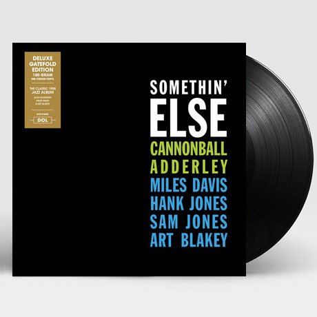 Cover for Cannonball Adderley · Somethin else (LP) (2017)