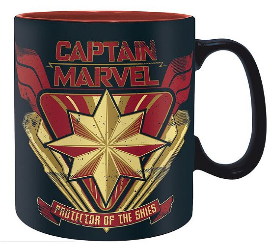 Cover for Marvel · Mug - 460 Ml - Captain Marvel - Porcl. Avec Boite (MERCH) (2019)