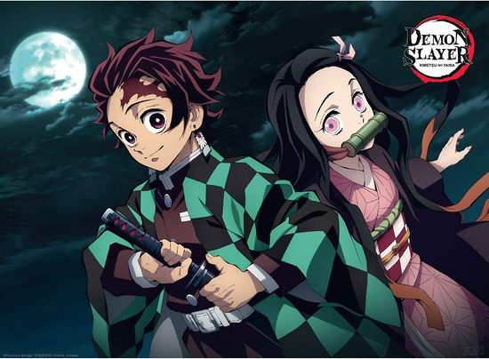 DEMON SLAYER - Poster Tanjiro & Nezuko (52x38) - Kleines Poster - Gadżety -  - 3665361026945 - 7 lutego 2019