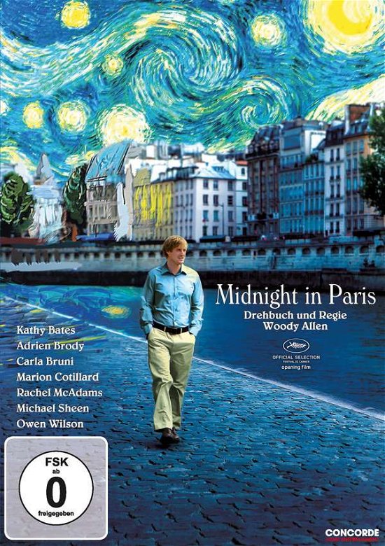 Cover for Midnight in Paris / DVD (DVD) (2011)