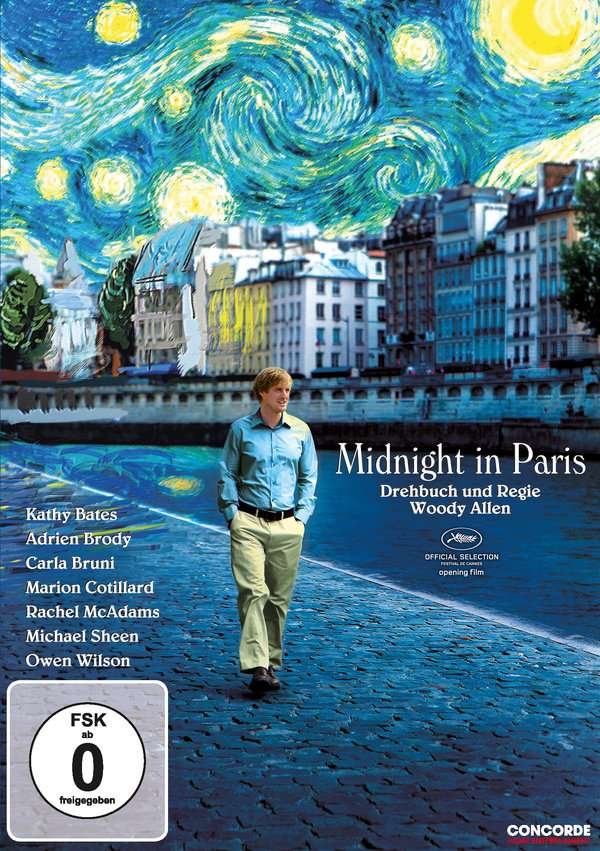 Midnight in Paris DVD (DVD) (2011)