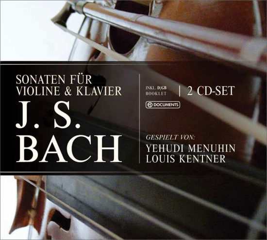 Cover for Menuhin- Kentner · Sonaten Fur Violine Und Klavier, Bwv 1014-1019 (CD) (2019)