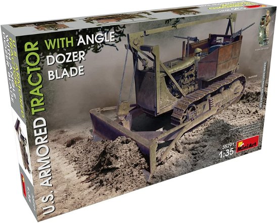 Cover for MiniArt · 1/35 U.s. Armored Tractor W/angle Dozer Blade (Toys)