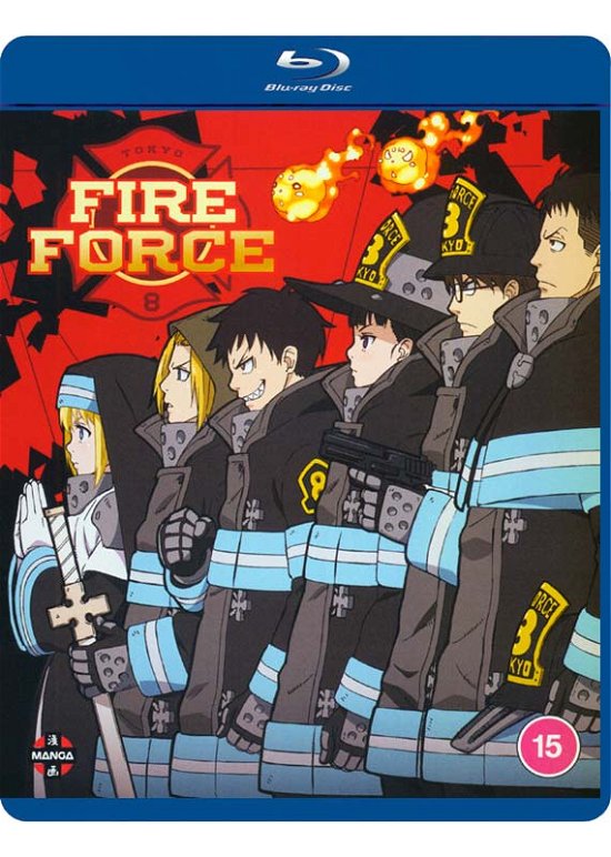 Cover for Fire Force - Season 1 Part 2 ( · Fire Force: Season 1 Part 2 (Episodes 13-24) (Blu-ray) (2020)