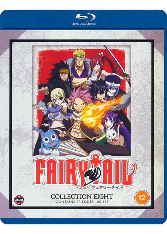 Cover for Shinji Ishihira · Fairy Tail Collection 8 (Episodes 165 to 187) (Blu-Ray) (2020)