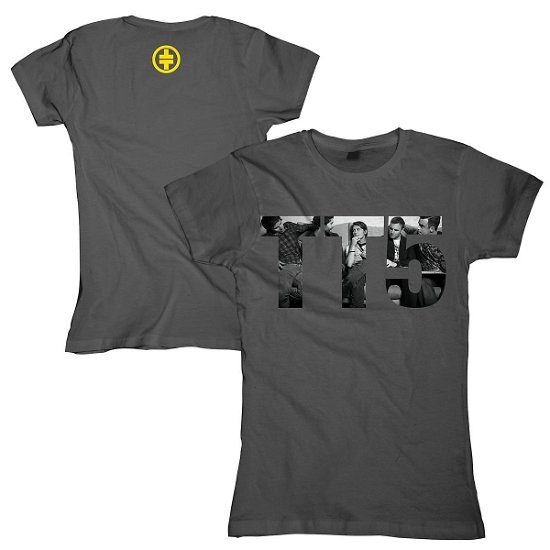 Cover for Take That · Five Reunited Grey (T-shirt) [size S] (2010)