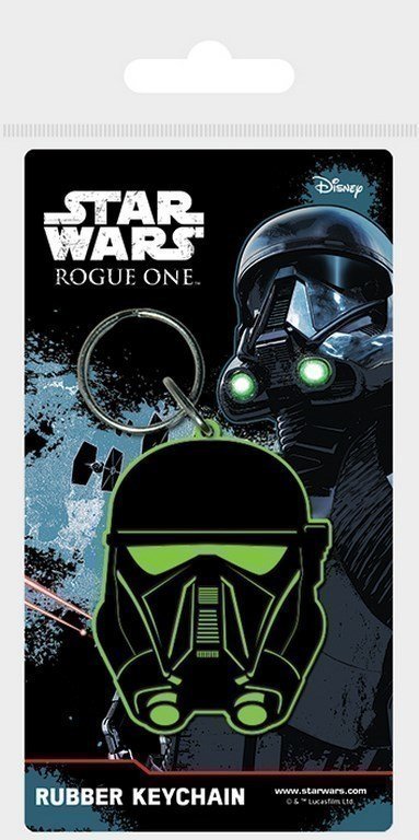 Rogue One - Death Trooper Rubber Keyring (Portachiavi Gomma) - Star Wars: Pyramid - Merchandise - PYRAMID INT - 5050293385945 - 