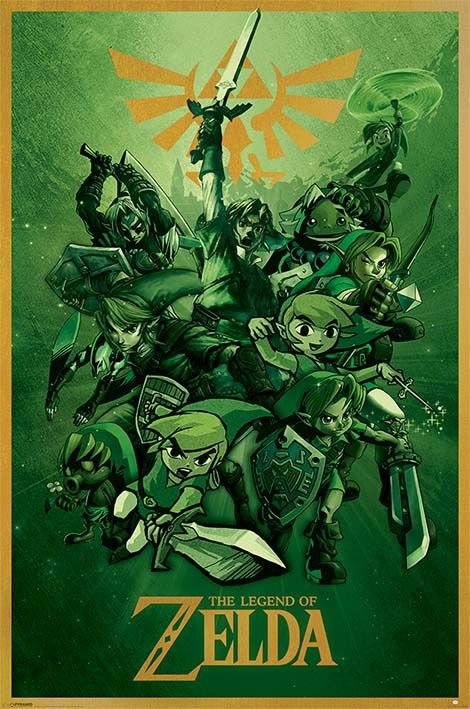 Cover for Nintendo: Pyramid · The Legend Of Zelda - Link (Poster Maxi 61X91,5 Cm) (MERCH)