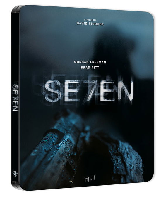 Cover for Se7en (aka Seven) (4K UHD + Blu-ray) [Steelbook edition] (2025)