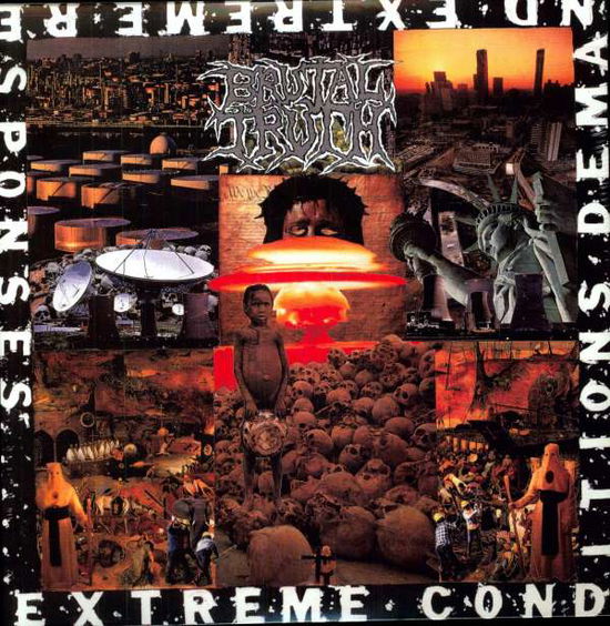 Cover for Brutal Truth · Extreme Conditions Demand Extreme Responses (LP) [Fdr edition] (2021)