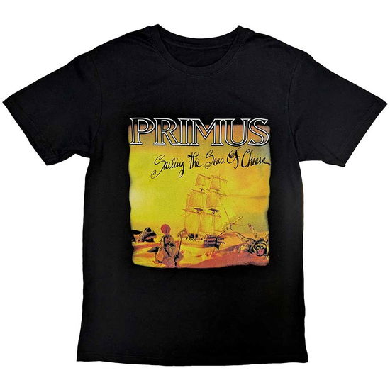 Primus Unisex T-Shirt: Sailing The Seas Of Cheese - Primus - Fanituote -  - 5056737225945 - 