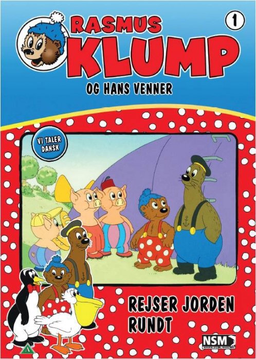 Rasmus Klump 1 - Rejser Jorden Rundt [dvd] - Rasmus Klump 1 - Elokuva - hau - 5708758686945 - perjantai 1. joulukuuta 2017