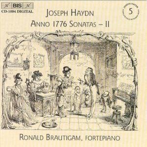 Cover for Haydn / Brautigam · Piano Sonatas 5 (Anno 1776 Sonatas Ii) (CD) (2001)