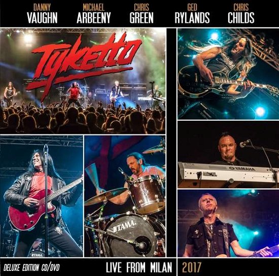 Cover for Tyketto · Live From Milan 2017 (CD) [Dvd edition] (2017)