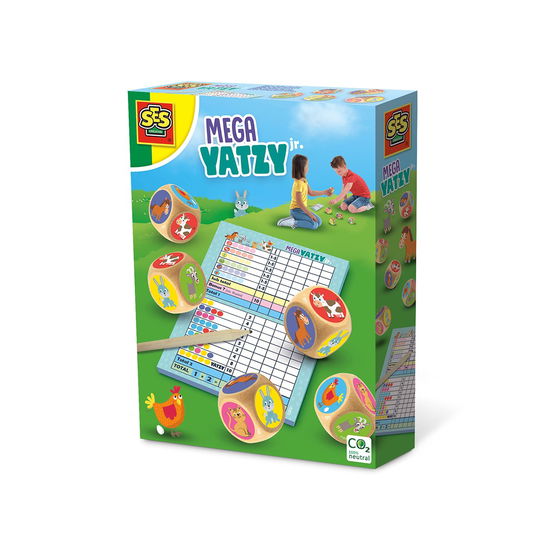 Cover for Ses · SES Mega Yatzy Junior Kinderbordspel (Toys)