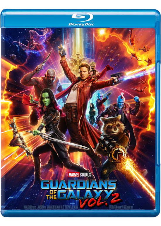 Cover for Guardians of the Galaxy Vol. 2 (Blu-Ray) (2017)