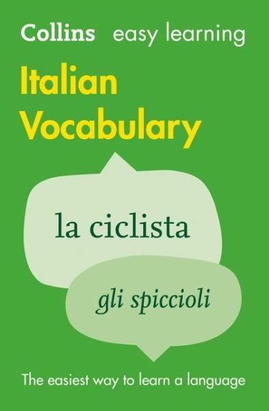 Cover for Collins Dictionaries · Easy Learning Italian Vocabulary: Trusted Support for Learning - Collins Easy Learning (Pocketbok) [2 Revised edition] (2012)