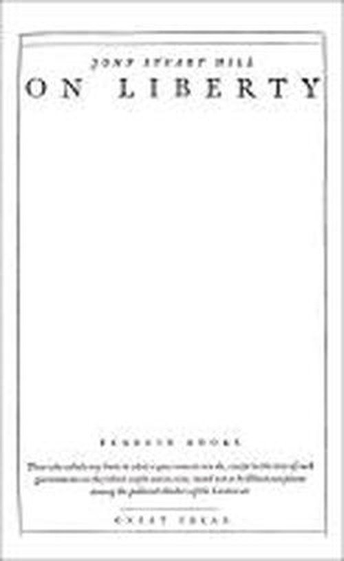 Cover for John Stuart Mill · On Liberty - Penguin Great Ideas (Taschenbuch) (2010)