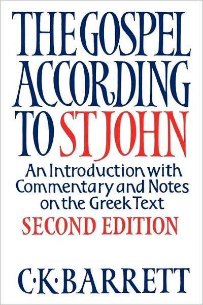 Cover for Spck · Gospel According To St John  The Pa (Paperback Bog) [2 Revised edition] (2009)