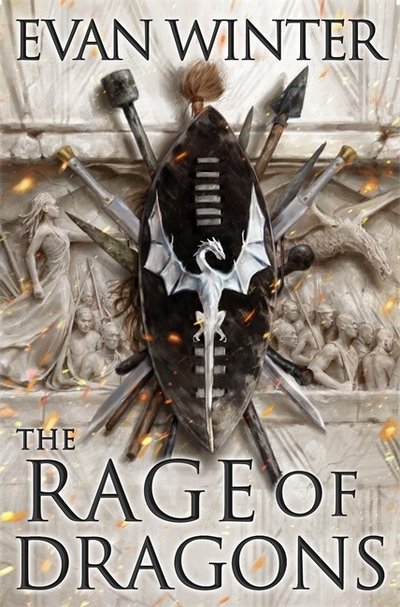 Cover for Evan Winter · The Rage of Dragons: The Burning, Book One - The Burning (Hardcover Book) (2019)