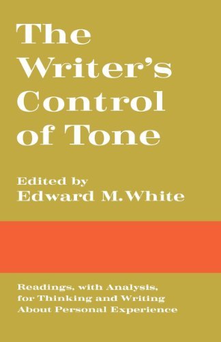 Cover for Edward M. White · The Writer's Control of Tone (Paperback Book) [1st edition] (2024)