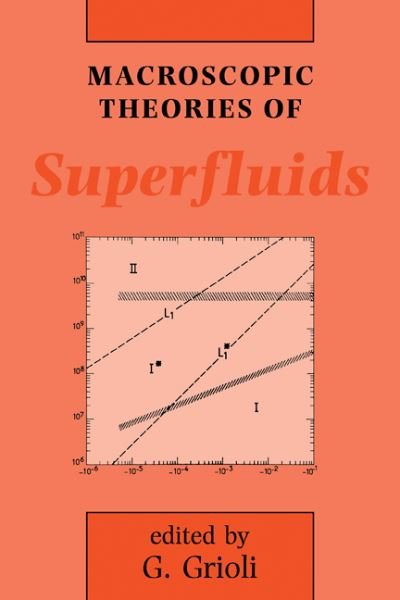 Cover for G Grioli · Macroscopic Theories of Superfluids (Paperback Book) (2009)