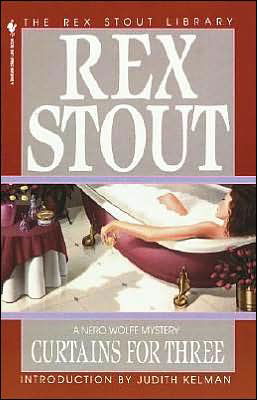 Cover for Rex Stout · Curtains for Three - Nero Wolfe (Taschenbuch) (1995)