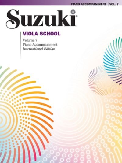 Cover for Suzuki viola piano acc 7 (Bog) (2012)