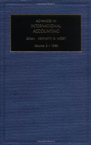 Cover for Kenneth S Most · Advances in International Accounting: A Research Annual - Advances in International Accounting (Hardcover Book) (2005)