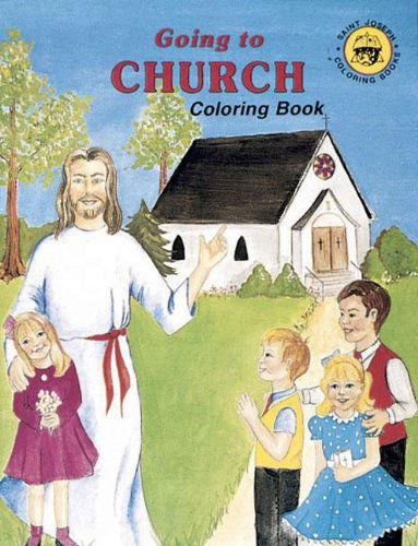 Going to Church Coloring Book - Catholic Book Publishing Co - Bøger - Catholic Book Publishing Corp - 9780899426945 - 1993