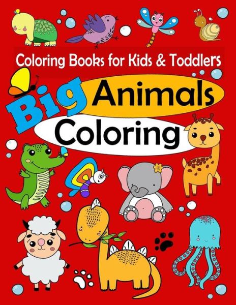 Cover for Ellie And Friends · Coloring Books for Kids &amp; Toddlers (Paperback Book) (2019)