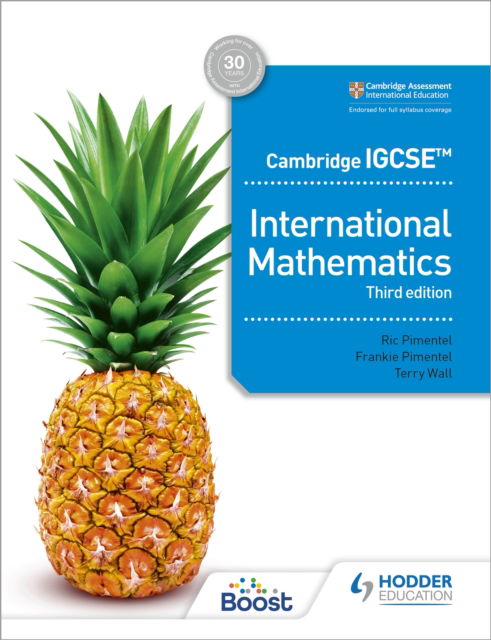 Cover for Ric Pimentel · Cambridge IGCSE International Mathematics Third edition (Pocketbok) (2023)