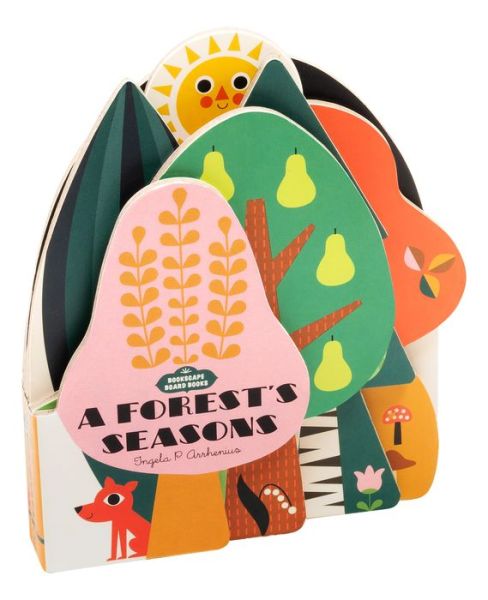 Cover for Ingela P Arrhenius · Bookscape Board Books: A Forest's Seasons (Kartonbuch) (2019)