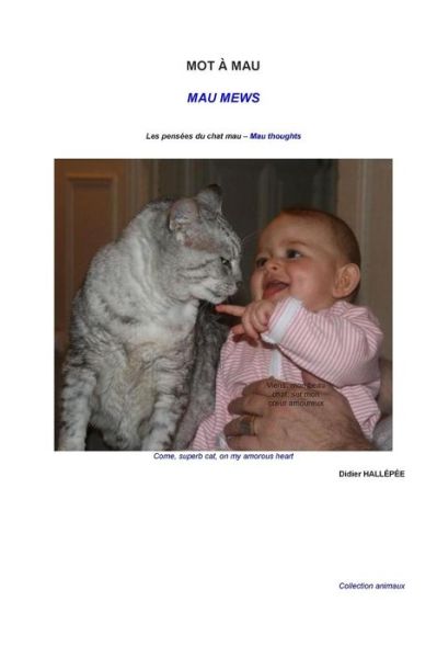 Cover for Didier Hallepee · Mot a Mau: Les Pensees Du Chat Mau (Paperback Book) (2015)