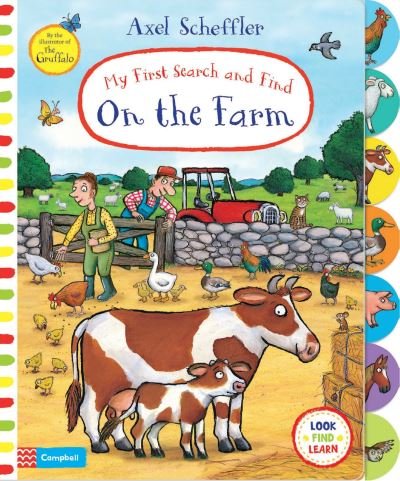Cover for Campbell Books · My First Search and Find: On the Farm - Campbell Axel Scheffler (Tavlebog) (2022)