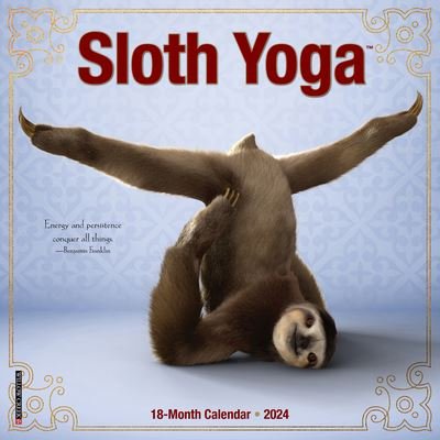 Cover for Willow Creek Press · Sloth Yoga 2024 7 X 7 Mini Wall Calendar (Kalender) (2023)