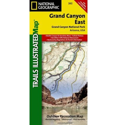 Cover for National Geographic · Trails Illustrated Map: Grand Canyon East National Park (Print) (2023)