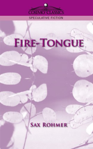 Cover for Sax Rohmer · Fire-tongue (Taschenbuch) (2005)