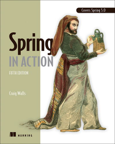 Cover for Craig Walls · Spring in Action, Fifth Edition (Paperback Book) (2018)