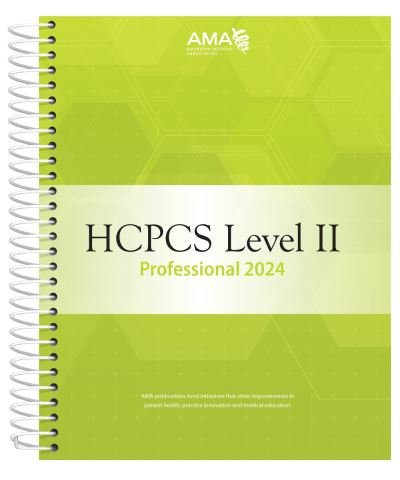 HCPCS 2024 Level II Professional Edition - American Medical Association - Livros - American Medical Association - 9781640162945 - 29 de fevereiro de 2024