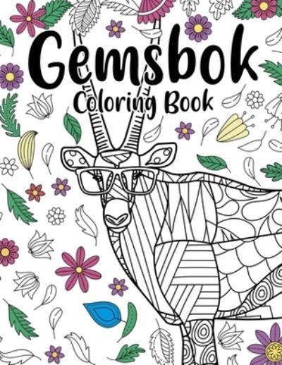 Cover for Lulu Press · Gemsbok Coloring Book (Paperback Book) (2022)