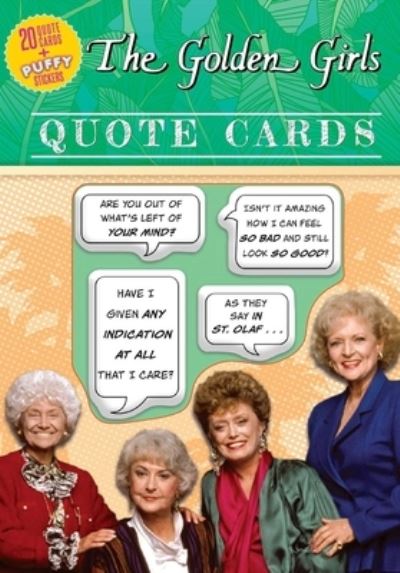 Cover for Editors of Thunder Bay Press · Golden Girls Quote Cards (Paperback Book) (2020)