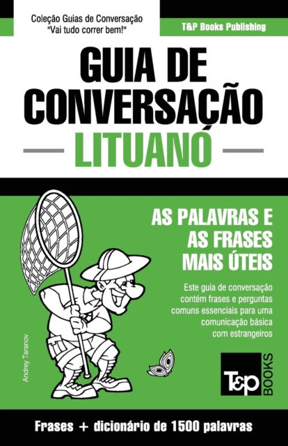 Cover for Andrey Taranov · Guia de Conversacao Portugues-Lituano e dicionario conciso 1500 palavras (Pocketbok) (2016)