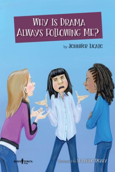 Cover for Licate, Jennifer (Jennifer Licate) · Why is Drama Always Following Me? (Paperback Bog) (2023)