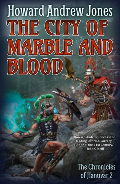 Cover for Howard Jones · City of Marble and Blood (Hardcover bog) (2023)