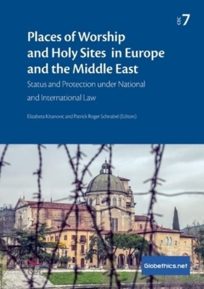 Cover for Elizabeta Kitanovic · Places of Worship and Holy Sites in Europe and the Middle East (Paperback Book) (2021)